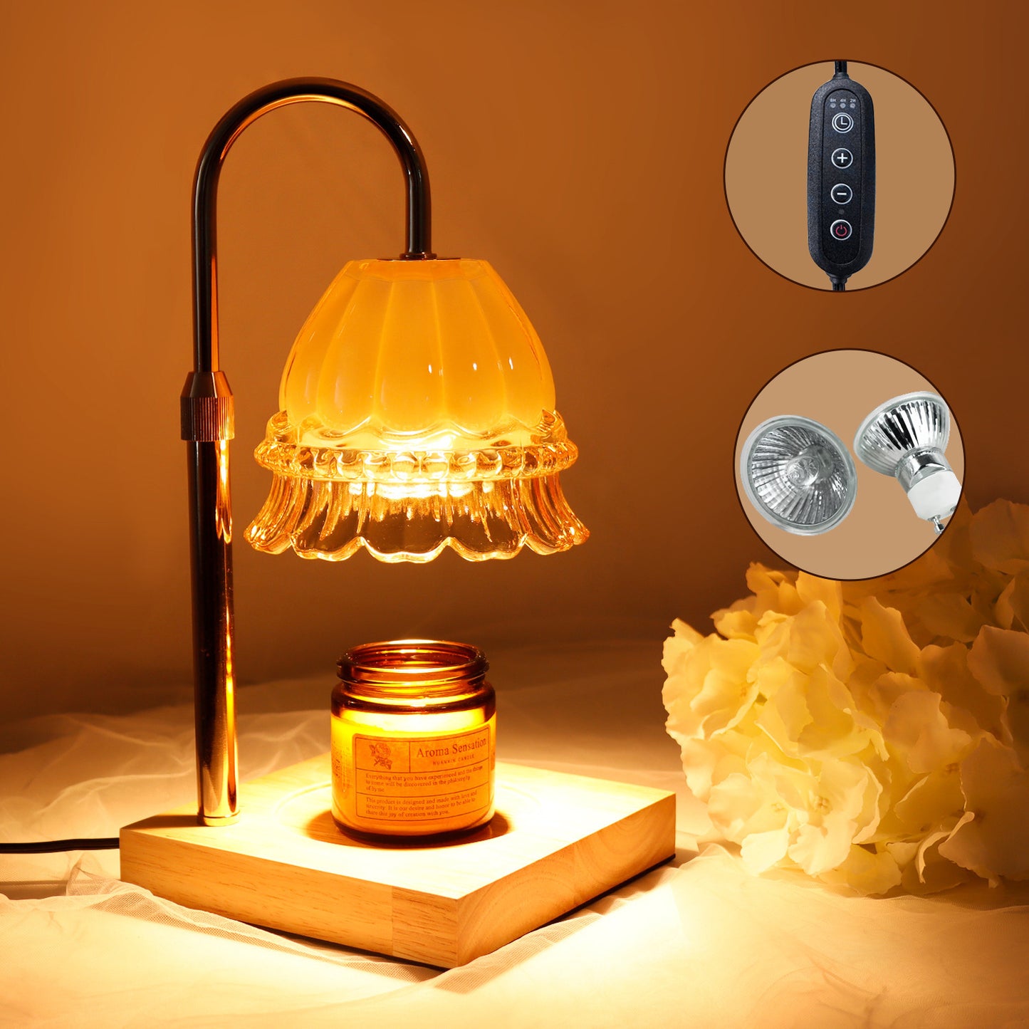 Petal Light Candle Warmer