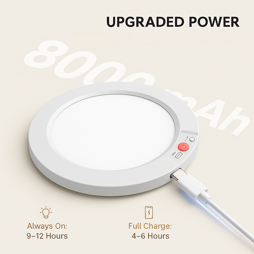 Wireless Rechargeable Ceiling Light