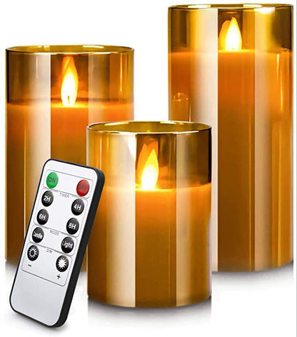 Serenity Glow Flameless Candle Set