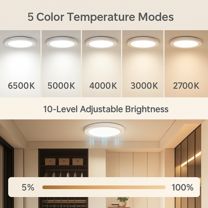 Wireless Rechargeable Ceiling Light