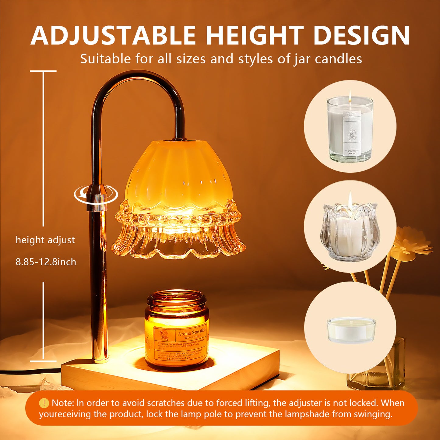 Petal Light Candle Warmer