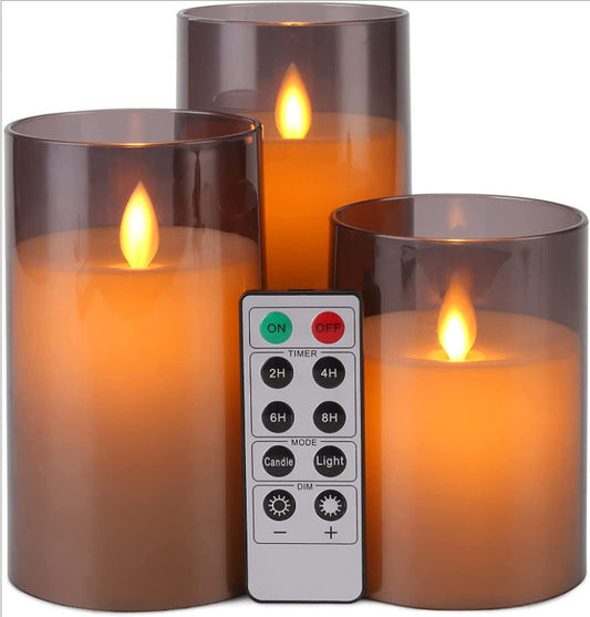 Serenity Glow Flameless Candle Set