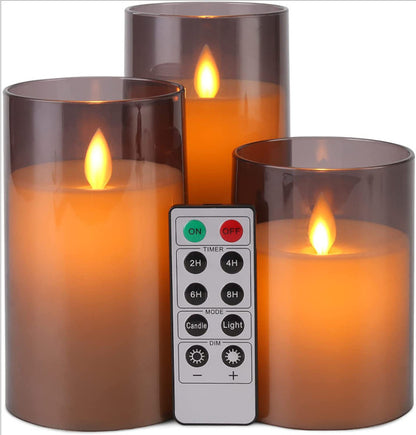 Serenity Glow Flameless Candle Set